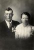 Floyd and Bertha Davison Wedding Portrait